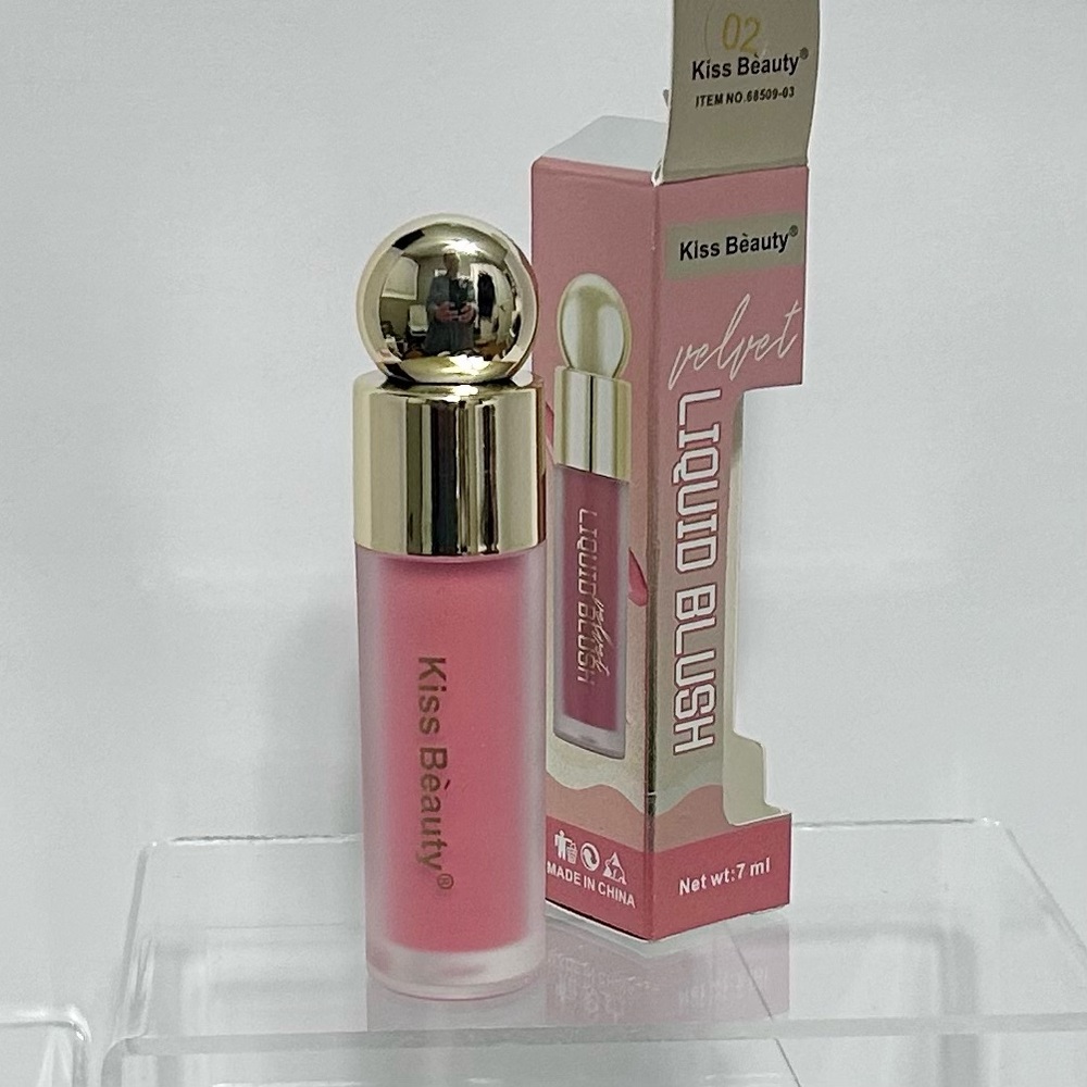 Kiss Beauty Velvet Liquid Blush - Pink